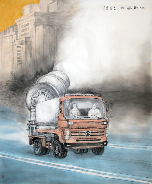 【甘肅全民戰(zhàn)“疫”】保衛(wèi)春天！蘭州榆中縣文藝界致敬“逆行者”