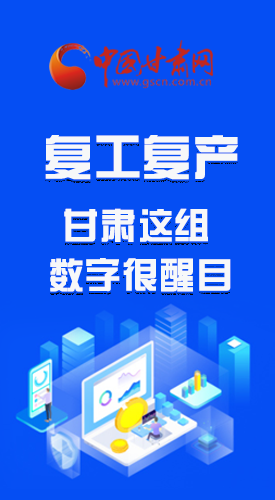 圖解|甘肅復工復產(chǎn)有多拼，看看這組數(shù)字就知道了 