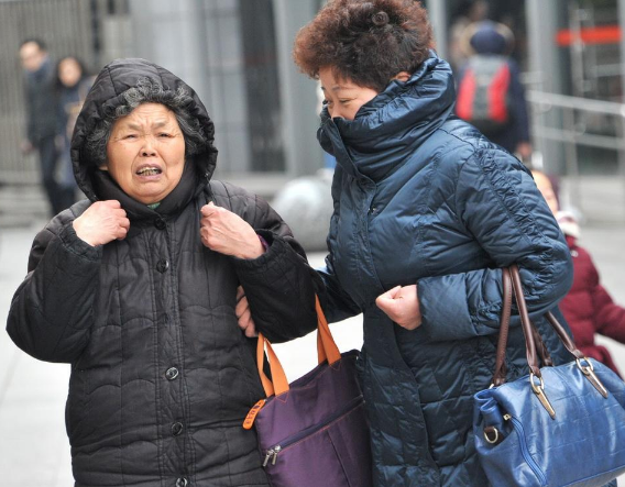 寒潮來襲，心腦血管疾病老年患者增加