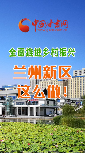 圖解|全面推進(jìn)鄉(xiāng)村振興 蘭州新區(qū)這么做！