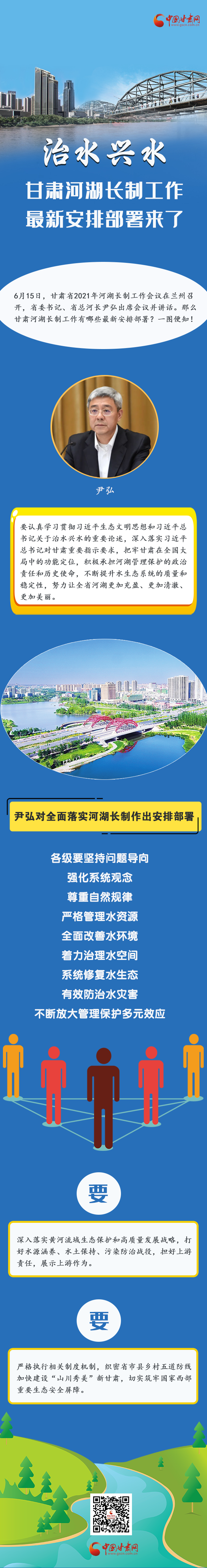圖解|速看！甘肅河湖長制工作最新安排部署來了