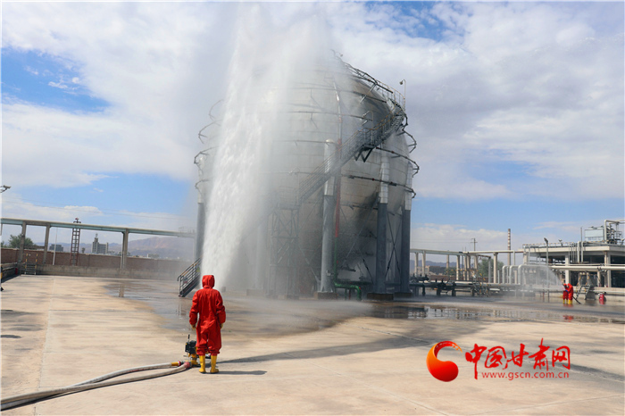 金昌：聯(lián)合演練提升?；吠话l(fā)事件處置能力