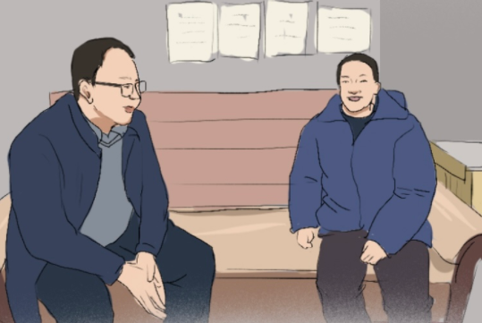 手繪丨追憶邱軍：扎根泥土，他把生命永遠(yuǎn)定格在扶貧路上