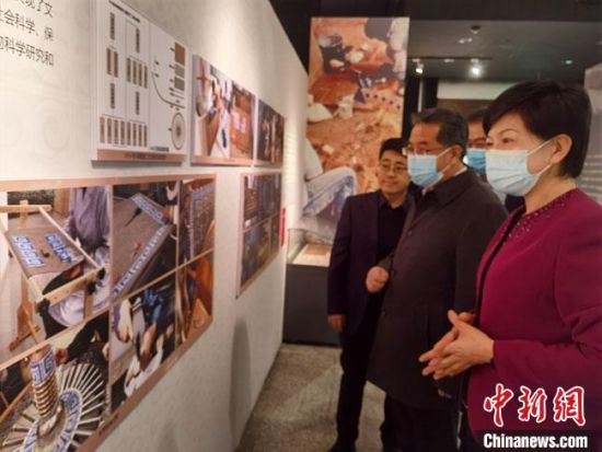 圖為展覽現(xiàn)場(chǎng)?！●T志軍 攝