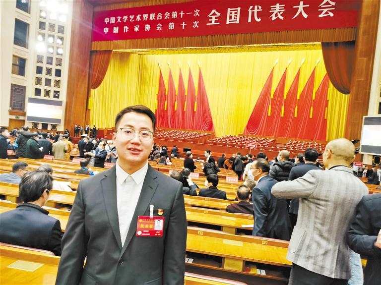 【聚焦2022甘肅兩會】網(wǎng)絡(luò)文學(xué)作家胡說：不負初心，寫有意義的文字