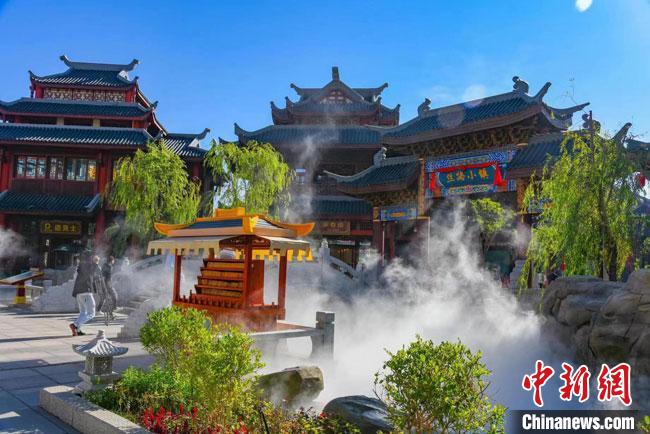 圖為嘉峪關(guān)方特歡樂世界。(資料圖) 趙海宏 攝