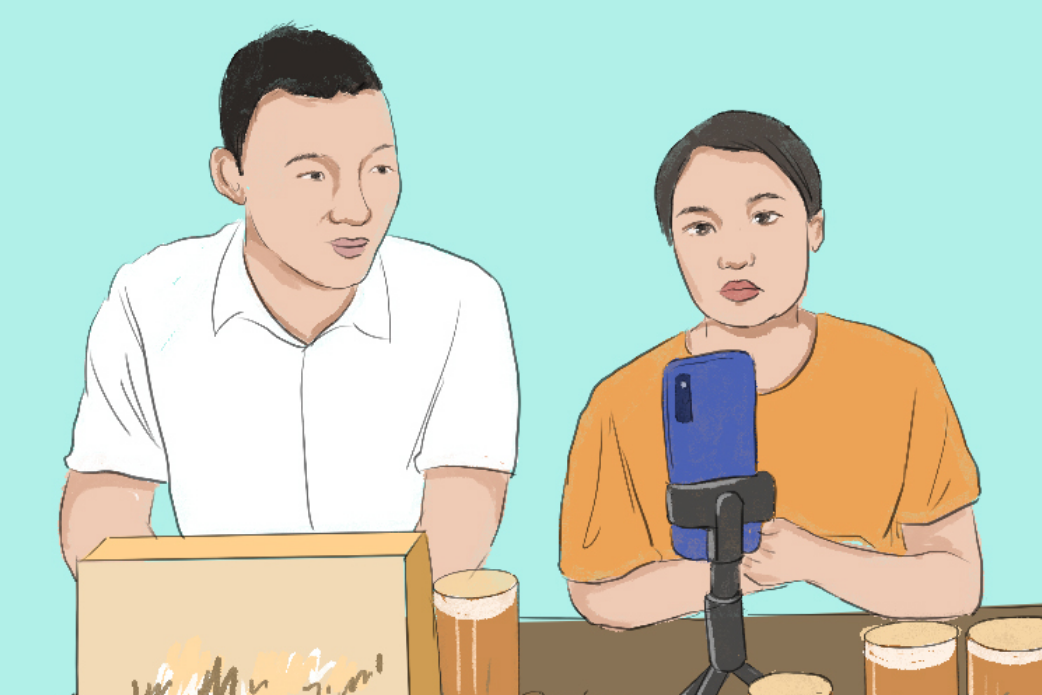 手繪|攢勁！閃閃發(fā)光的up青年