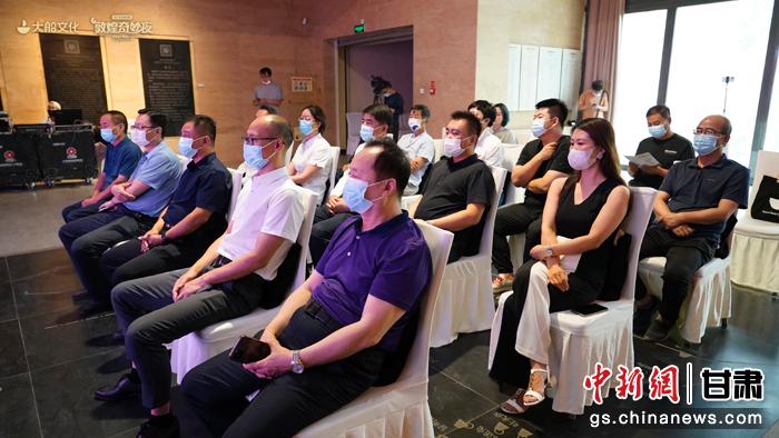 親子音樂舞臺劇《敦煌奇妙夜》全國巡演新聞發(fā)布會現(xiàn)場。