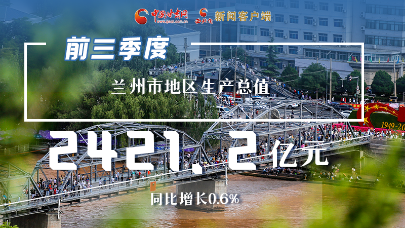 海報(bào)|穩(wěn)中有進(jìn)，蘭州市前三季度進(jìn)度條這樣刷新！