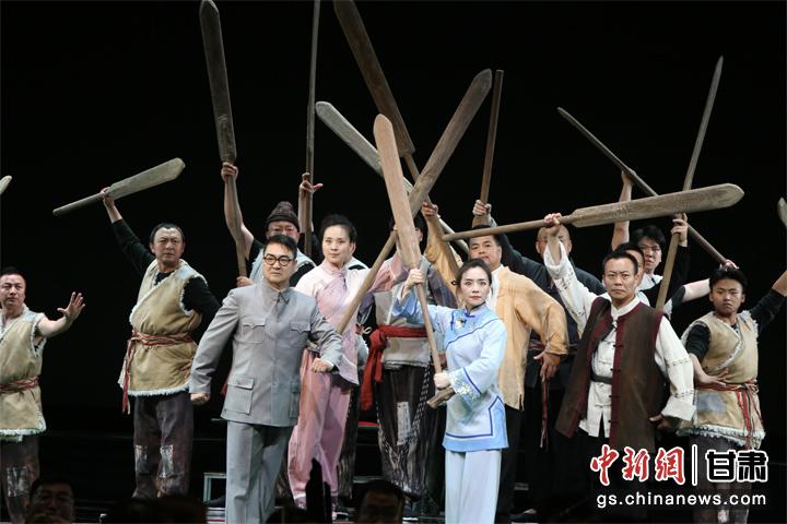 圖為演出劇照。甘肅省隴劇院供圖