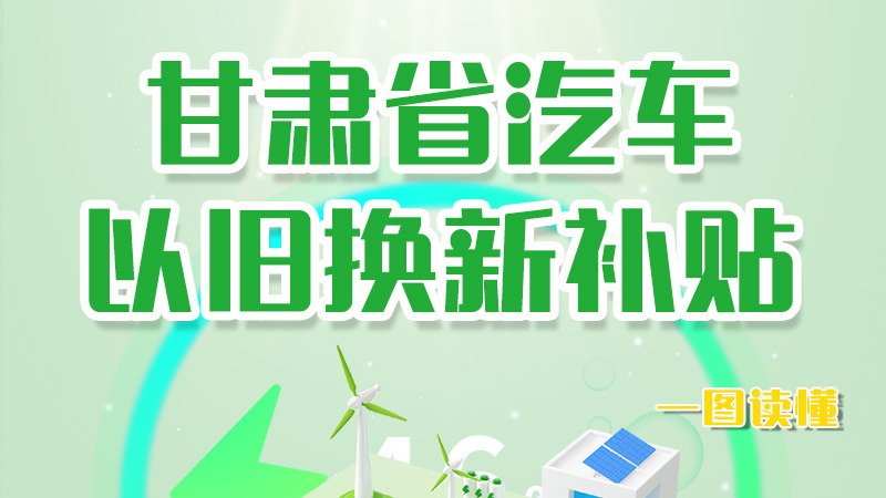 海報(bào)|重大利好！甘肅省汽車(chē)以舊換新補(bǔ)貼來(lái)了