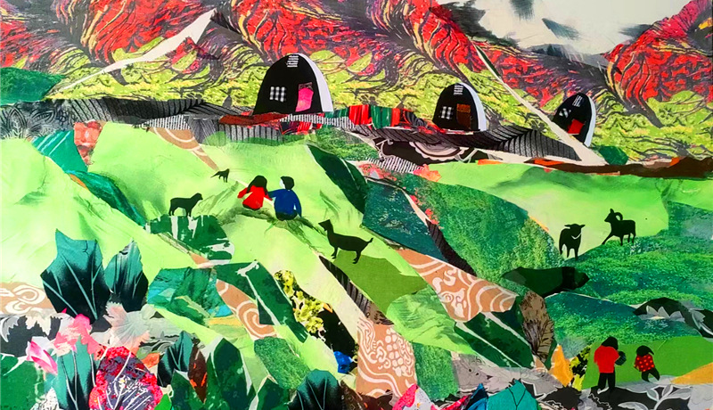 非遺文化看甘肅丨張銳利：碎布盡頭是畫(huà)意鄉(xiāng)愁