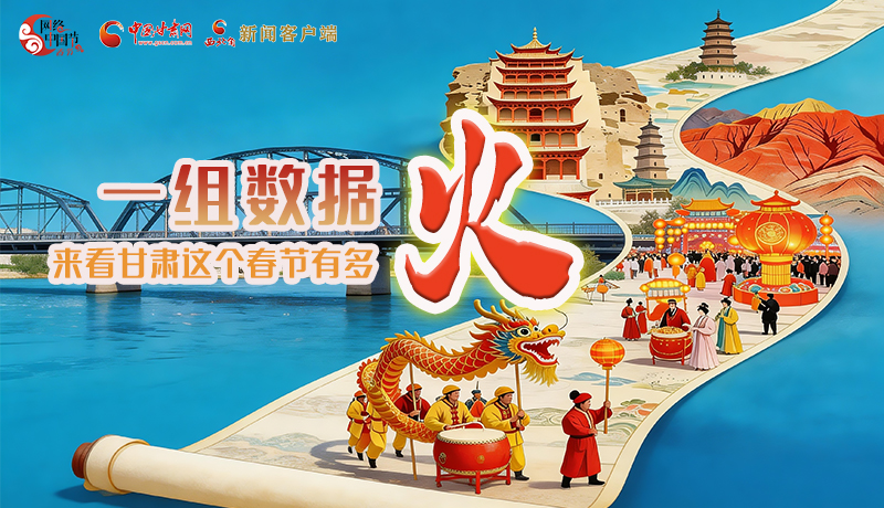 海報(bào)｜一組數(shù)據(jù)，來看甘肅這個(gè)春節(jié)有多火