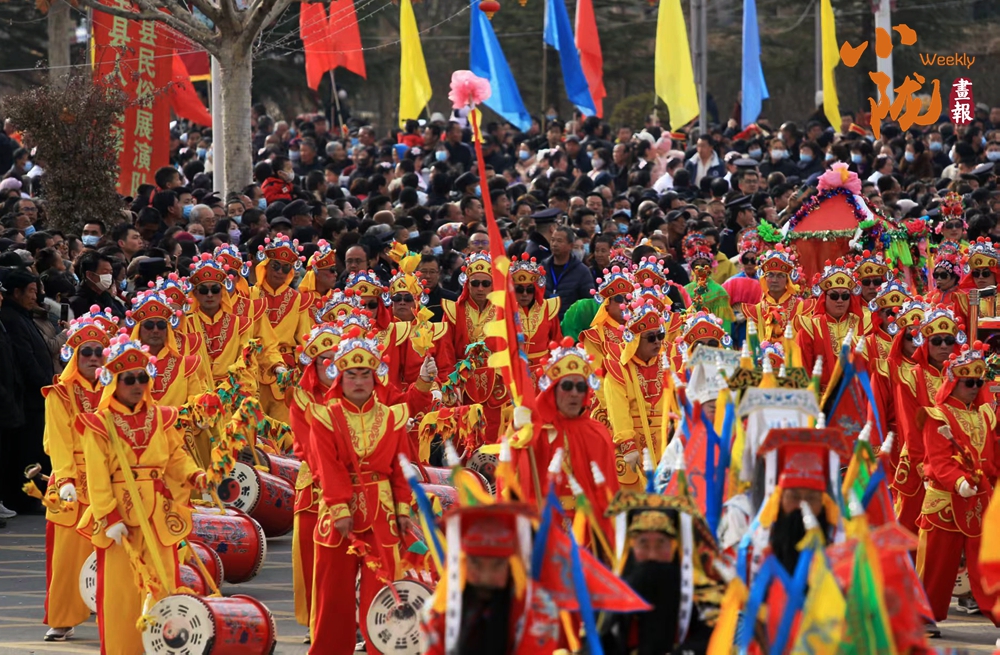 鼓震永靖 河畔年香
