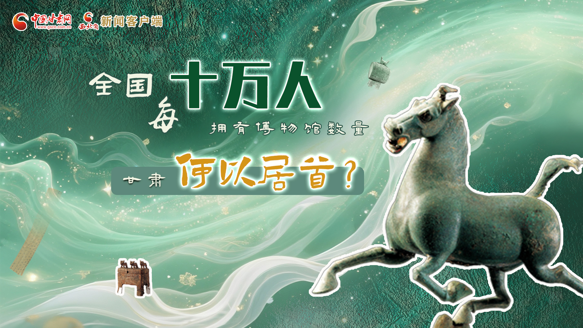 全國(guó)每10萬(wàn)人擁有博物館數(shù)量，甘肅何以居首！